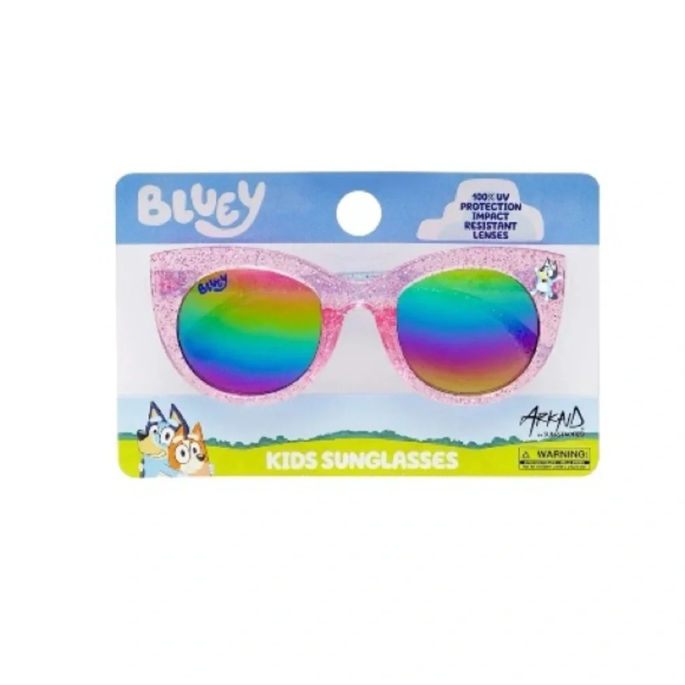 Bluey Kids Cateye Sunglasses - Pink Glitter